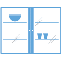 Glass Kitchen Cabinets